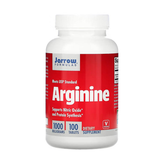 Arginine, 1000 mg, Jarrow Formulas, 100 tablete