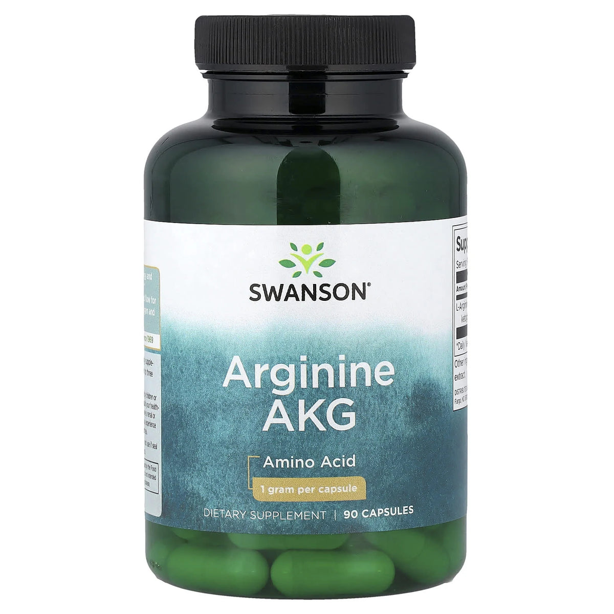 Arginine AKG, 1000 mg, Swanson, 90 capsule SWU341