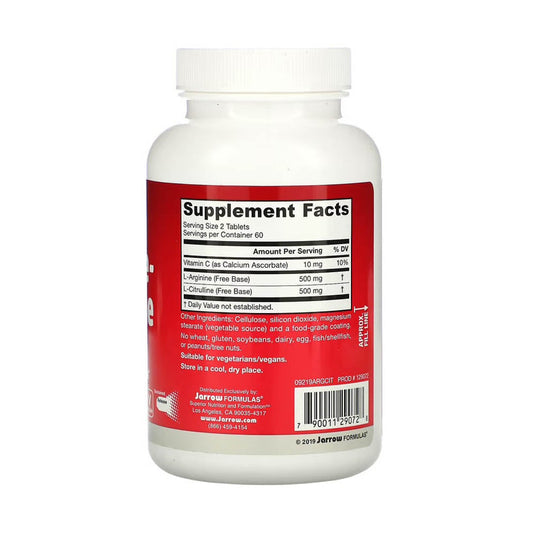 Arginine-Citrulline Sustain, Jarrow Formulas, 120 tablete