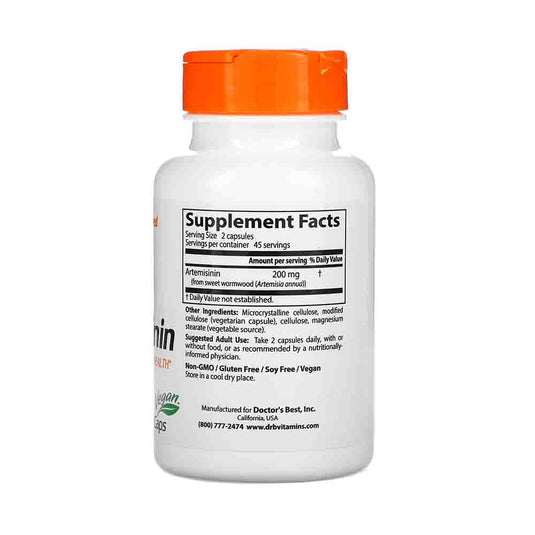 Artemisinin (Extract Pelin Dulce), 100mg, Doctor's Best, 90 capsule