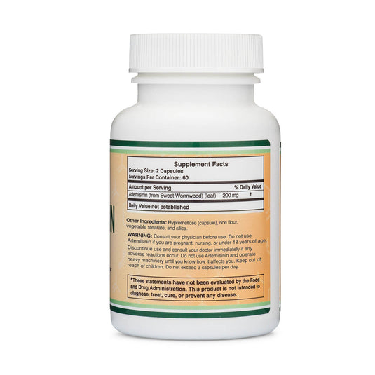 Artemisinin (Extract Pelin Dulce), 100 mg, Double Wood Supplements, 120 capsule