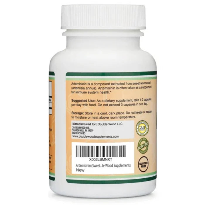 Artemisinin (Extract Pelin Dulce), 100 mg, Double Wood Supplements, 120 capsule