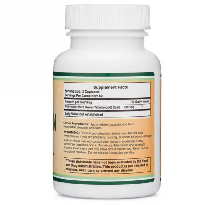 Artemisinin (Extract Pelin Dulce), 100 mg, Double Wood Supplements, 120 capsule