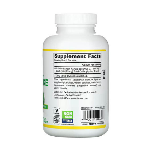 Artichoke Extract (Anghinare), 500 mg, Jarrow Formulas, 180 capsule