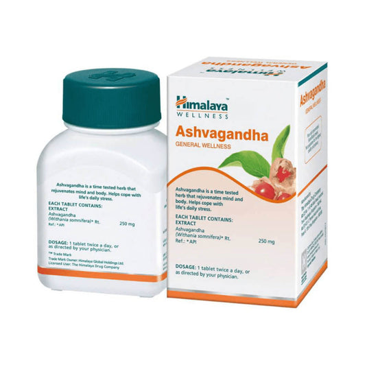 Ashvagandha (Ginsengul Indian), 250 mg, Himalaya, 60 capsule