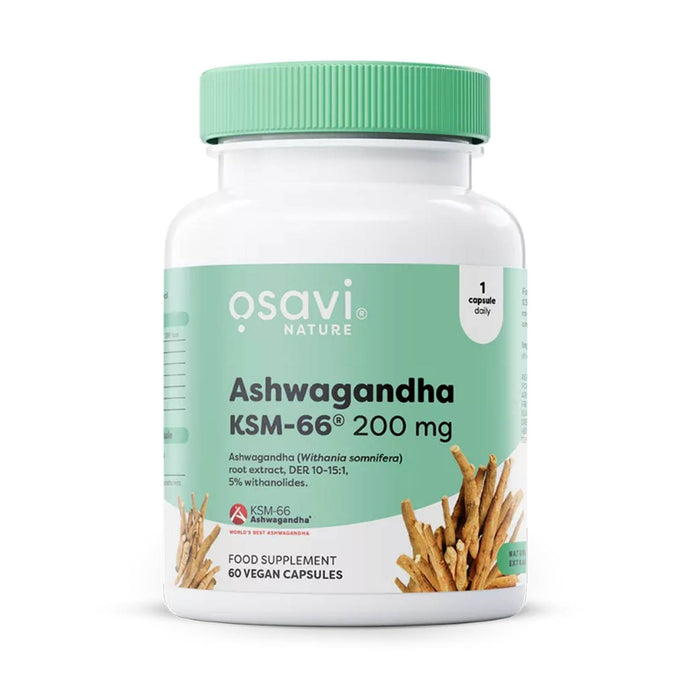 Ashwagandha KSM-66, 200 mg. Osavi, 60 capsule