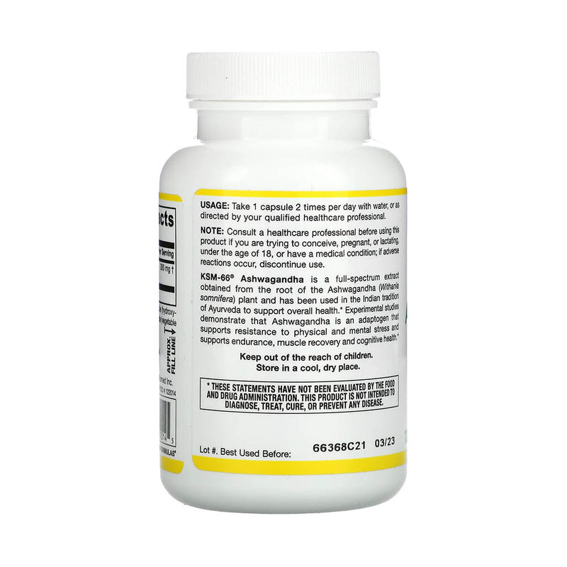 Încărcați imaginea în vizualizatorul Galerie, Ashwagandha (KSM-66), 300 mg, Jarrow Formulas. 120 capsule
