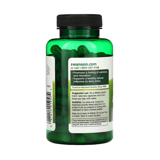 Ashwagandha Root, 450mg, Swanson, 100 capsule SW957