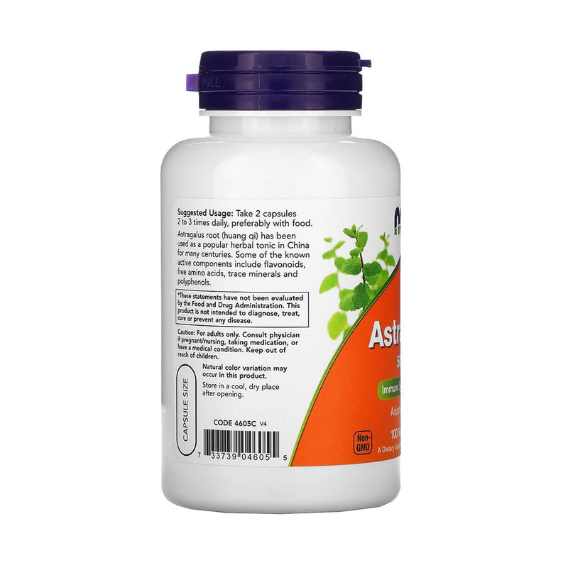 Încărcați imaginea în vizualizatorul Galerie, Astragalus Root, 500 mg, Now Foods, 100 capsule
