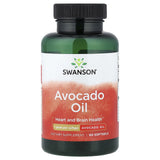Avocado Oil, 1000 mg, Swanson, 60 softgels SWE054