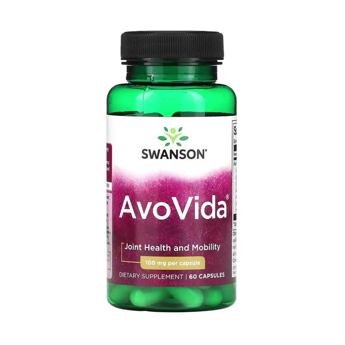 AvoVida Fitosteroli (Avocado/Soia), 100 mg, Swanson, 60 capsule SWU194