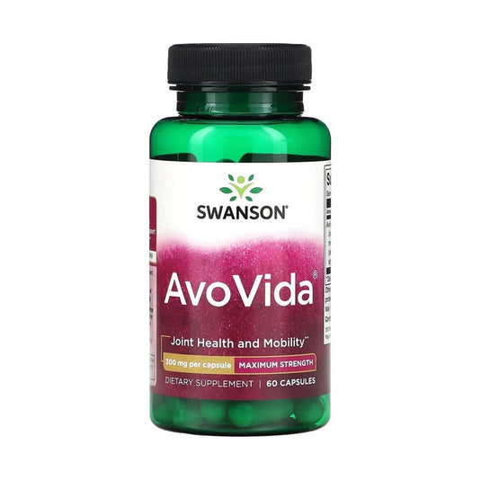 AvoVida Fitosteroli (Avocado/Soia), 100 mg, Swanson, 60 capsule SWU194