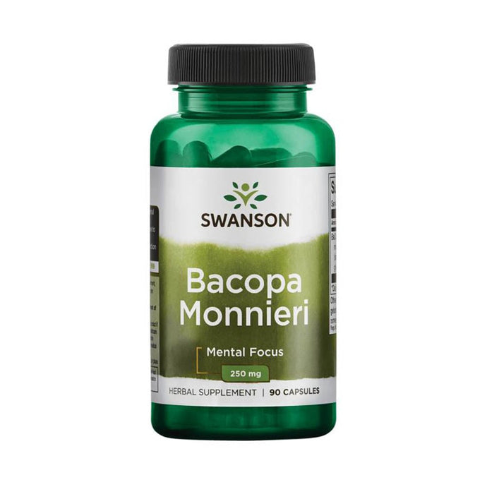 Bacopa Monnieri, 250mg, Swanson, 90 capsule SWH145