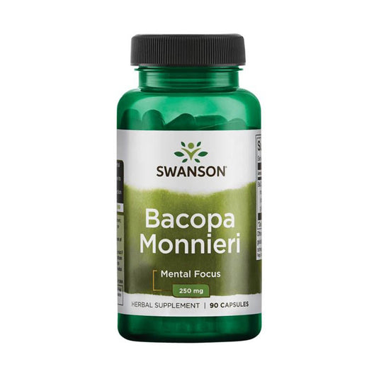 Bacopa Monnieri, 250mg, Swanson, 90 capsule SWH145