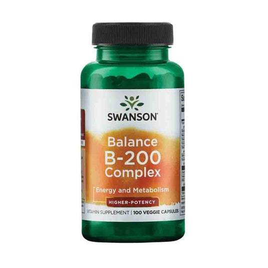 Balance B-50 (Complex Vitamina B), Swanson, 100 capsule SW057