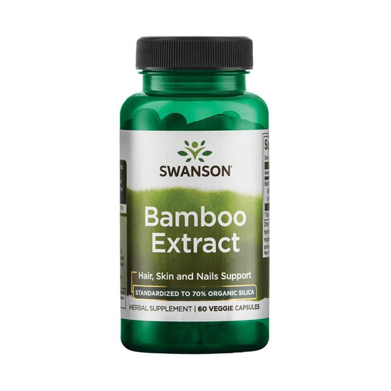 Încărcați imaginea în vizualizatorul Galerie, Bamboo Extract (Bambus), 300 mg, Swanson, 60 capsule SWH190
