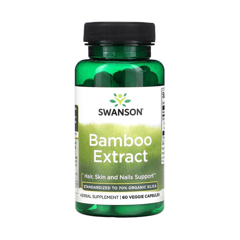 Încărcați imaginea în vizualizatorul Galerie, Bamboo Extract (Bambus), 300 mg, Swanson, 60 capsule SWH190

