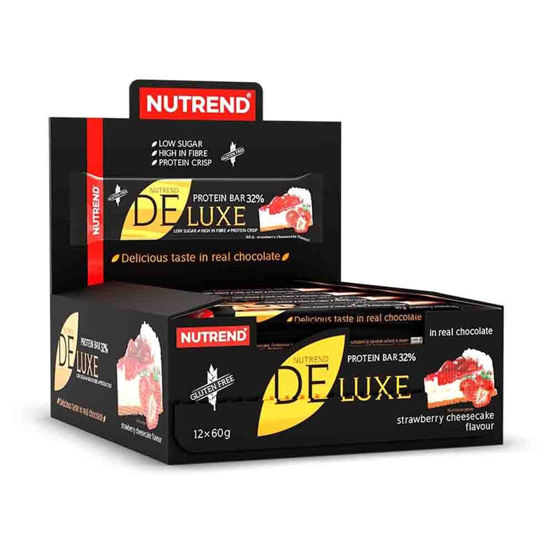 Încărcați imaginea în vizualizatorul Galerie, Batoane Proteice DELUXE, Nutrend, 12x60g
