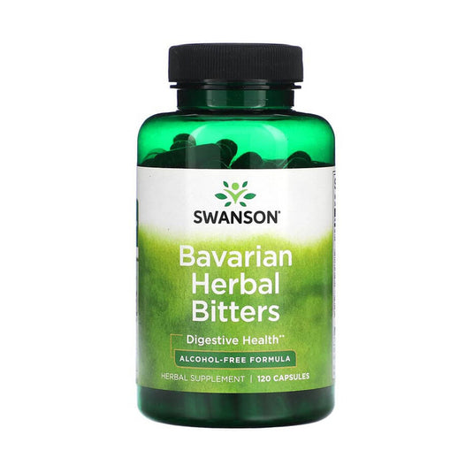 Bavarian Herbal Bitters (Sănătatea Digestivă și Detoxifiere), Swanson, 120 Capsule SWU1044
