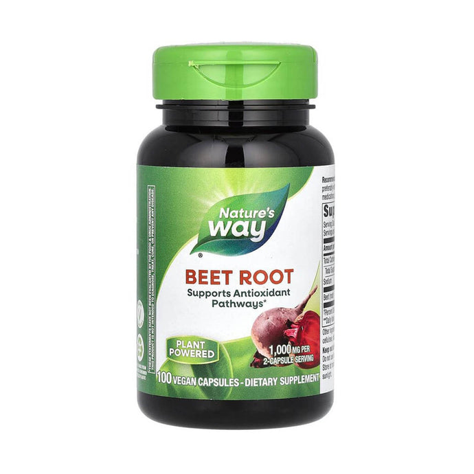 Beet Root (Sfecla Rosie), 500 mg, Nature's Way, 100 capsule