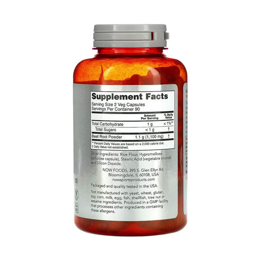 Beet Root (Sfecla Roșie), 550 mg, Now Foods, 180 capsule