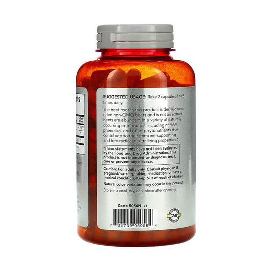 Beet Root (Sfecla Roșie), 550 mg, Now Foods, 180 capsule