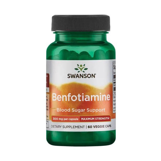 Benfotiamine (Vitamina B1), 160 mg, Swanson, 60 capsule SWU976
