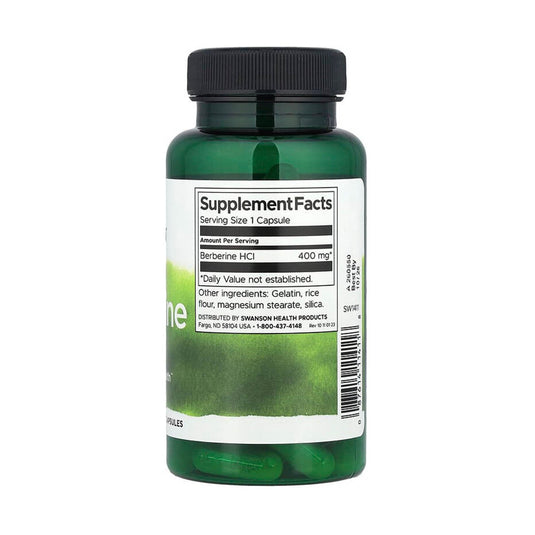 Berberine, 400mg, Swanson, 60 capsule SW1411