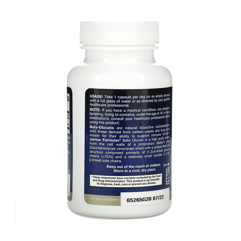 Încărcați imaginea în vizualizatorul Galerie, Beta Glucan, 250 mg, Jarrow Formulas, 60 capsule

