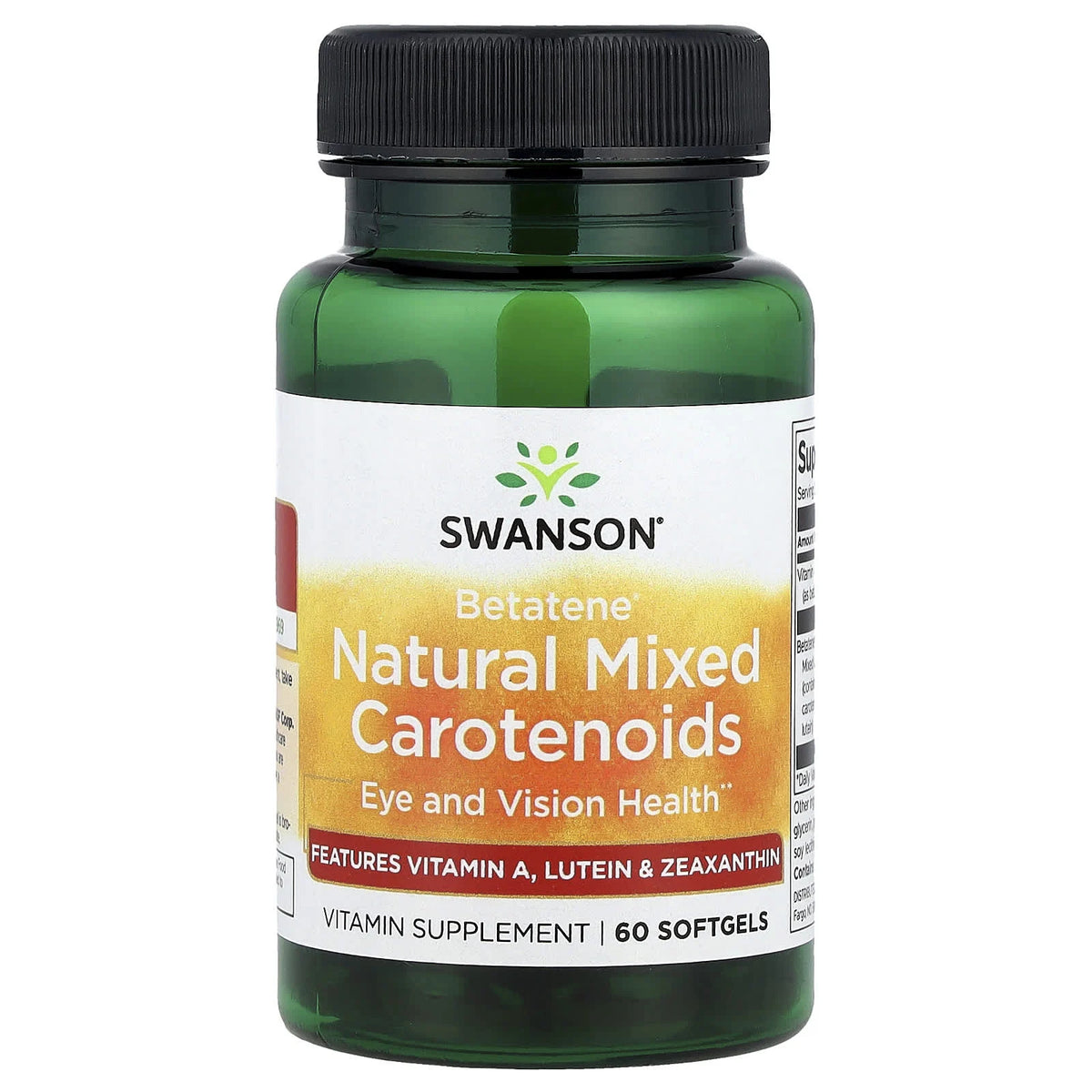 Betatene Natural Mixed Carotenoids, Swanson, 60 softgels SWU1014