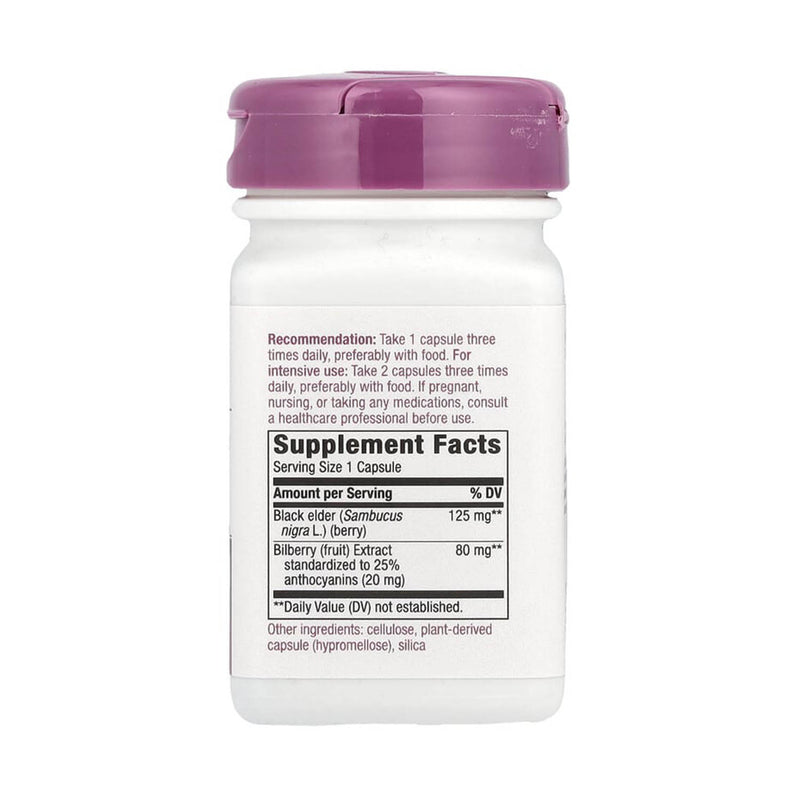 Încărcați imaginea în vizualizatorul Galerie, Bilberry Extract (Afin și Soc Negru), Nature&#39;s Way, 60 Capsule
