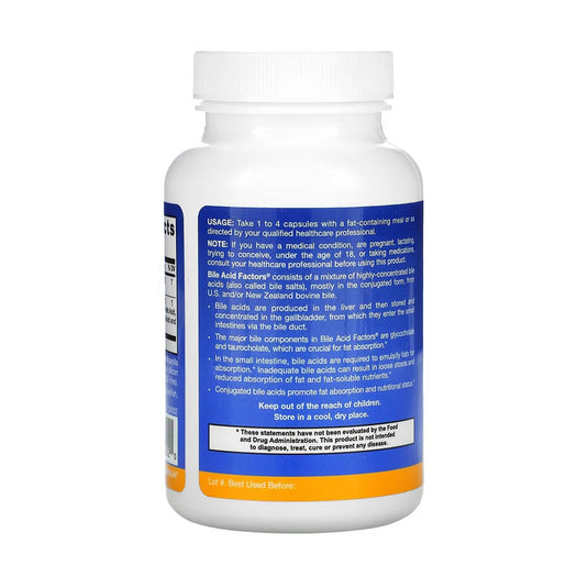 Bile Acid Factors (Saruri Biliare), Jarrow Formulas, 120 capsule