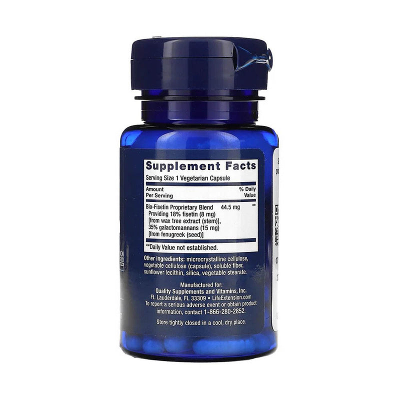 Încărcați imaginea în vizualizatorul Galerie, Bio-Fisetin, (Flavonoid) Life Extension, 30 capsule
