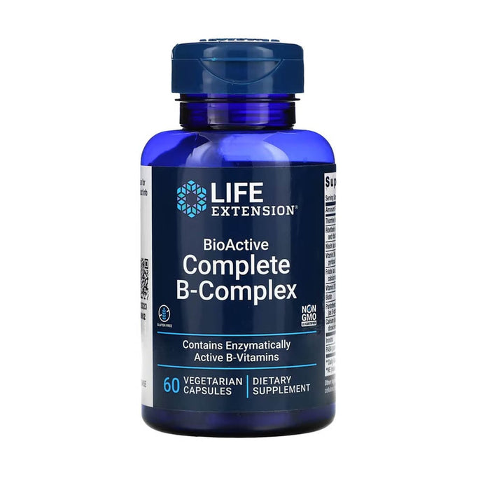BioActive Complete B-Complex, Life Extension, 60 capsule