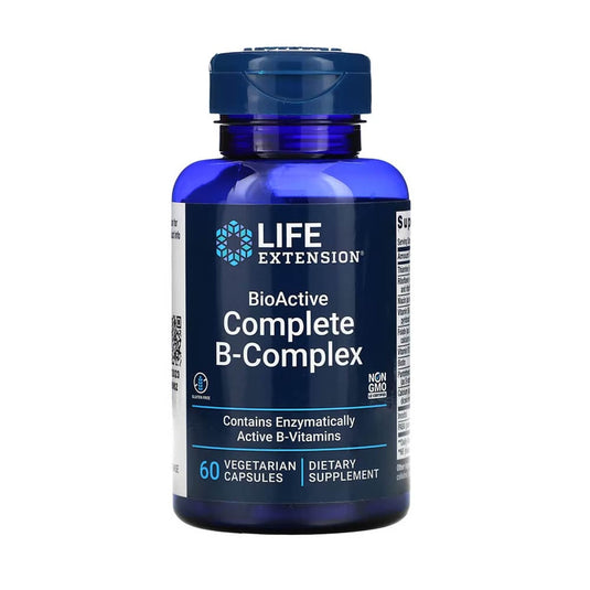 BioActive Complete B-Complex, Life Extension, 60 capsule