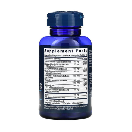 BioActive Complete B-Complex, Life Extension, 60 capsule