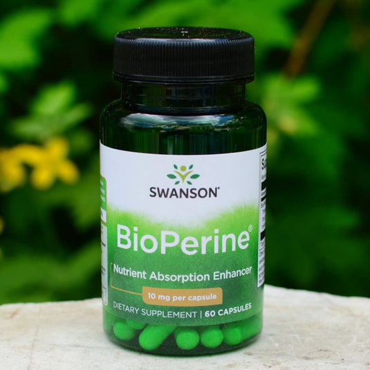 BioPerine (Extract de Piper Negru), 10mg, Swanson, 60 capsule SWU308