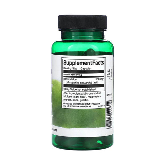 Bitter Melon (Pepene Amar), 500mg, Swanson, 60 capsule SW1161