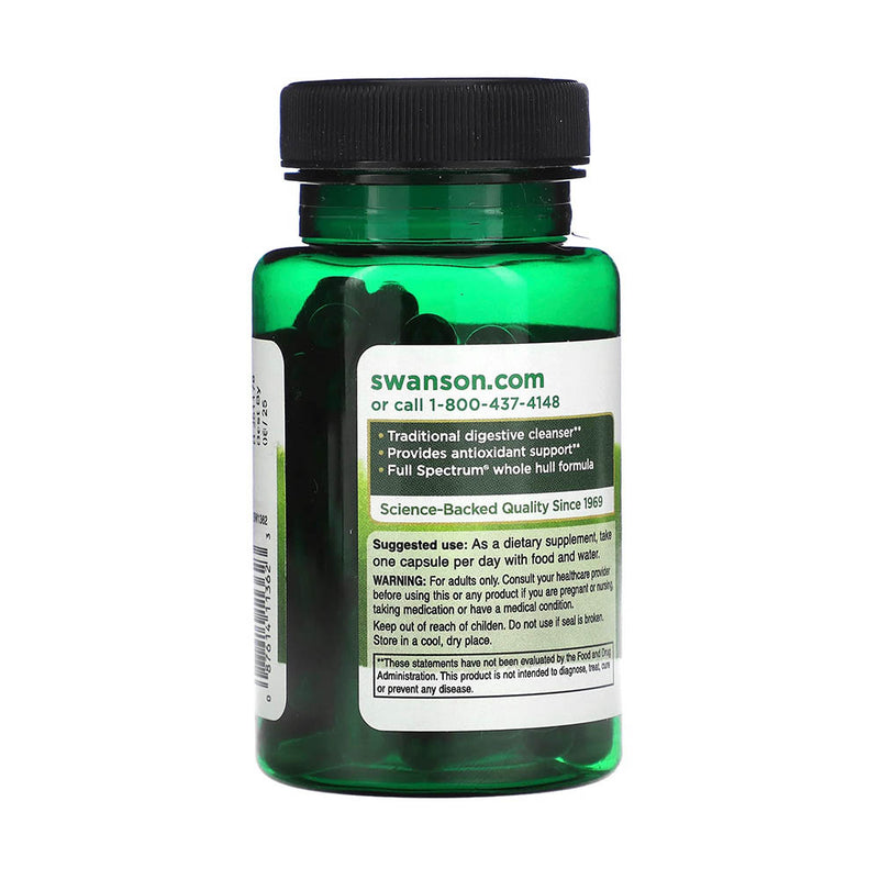Încărcați imaginea în vizualizatorul Galerie, Black Walnut Hulls (Coaja de Nuca Neagra) 500mg, Swanson, 60 capsule SW1362
