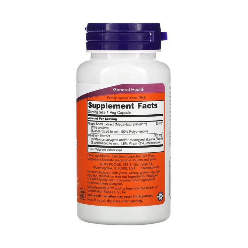 Încărcați imaginea în vizualizatorul Galerie, Blood Pressure Health (Reglarea Tensiunii Arteriale), Now Foods, 90 capsule
