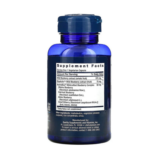 Blueberry (Extract de Afine), Life Extension, 60 capsule