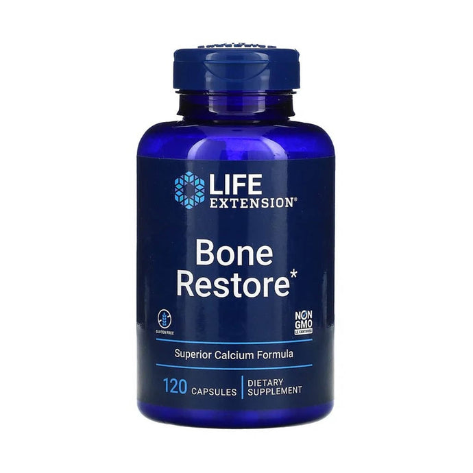 Bone Restore, (Menținerea Densității Osoase), Life Extension, 120 capsule