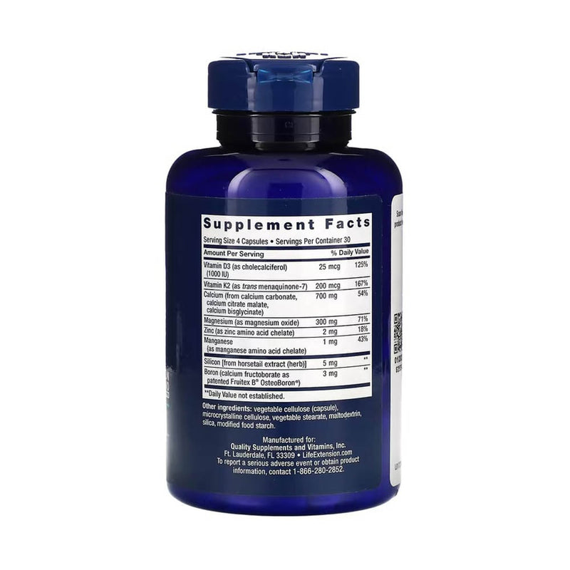 Încărcați imaginea în vizualizatorul Galerie, Bone Restore with Vitamin K2, Life Extension, 120 capsule

