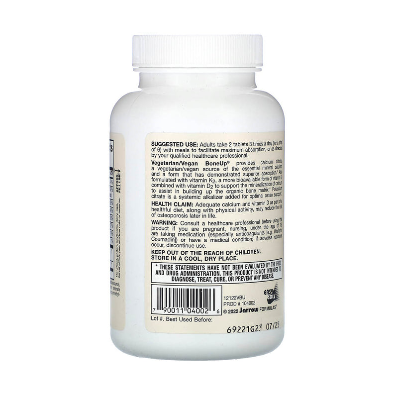 Încărcați imaginea în vizualizatorul Galerie, BoneUp Vegetarian (Sanatatea Osoasa), Jarrow Formulas, 120 tablete
