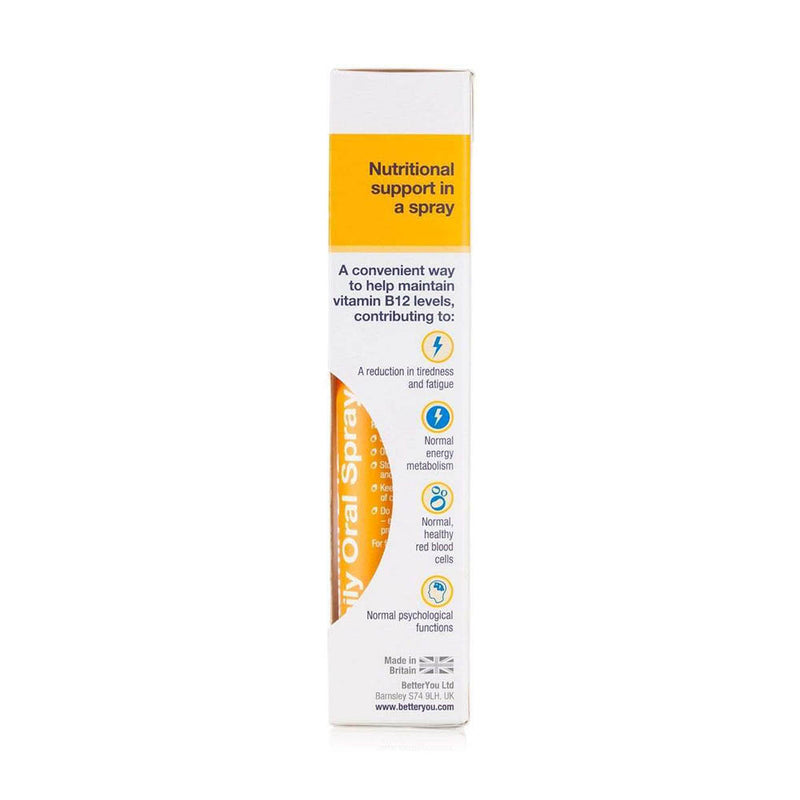Încărcați imaginea în vizualizatorul Galerie, Boost B12 Vitamin Oral Spray, BetterYou, 25 ml
