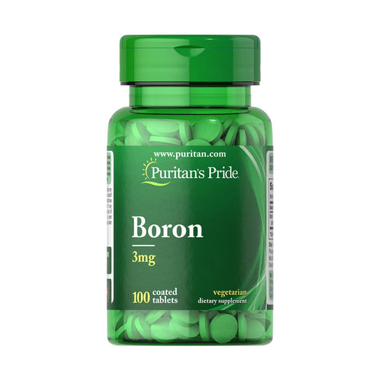 Boron (Bor) Mineral, 3 mg, Puritan's Pride, 100 tablete