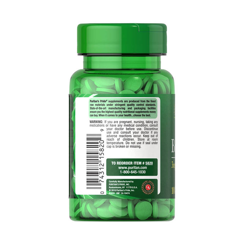 Încărcați imaginea în vizualizatorul Galerie, Boron (Bor) Mineral, 3 mg, Puritan&#39;s Pride, 100 tablete
