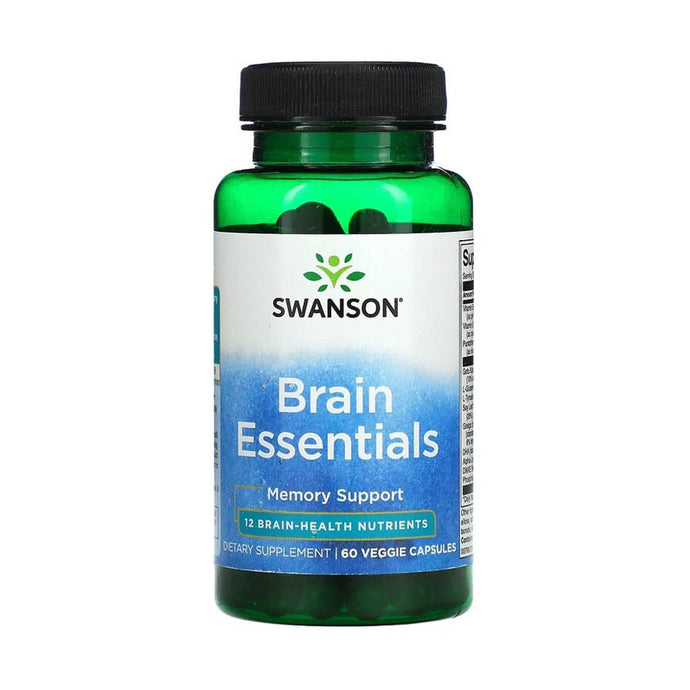 Brain Essentials (Memory Support), Swanson, 60 capsule SWC094