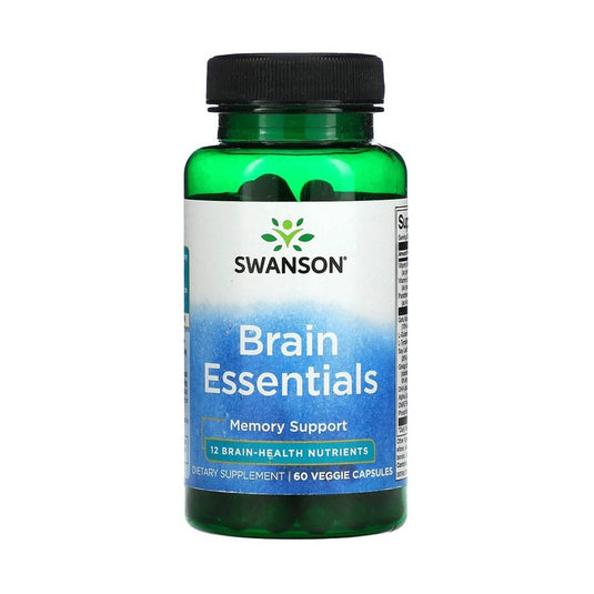 Brain Essentials (Memory Support), Swanson, 60 capsule SWC094