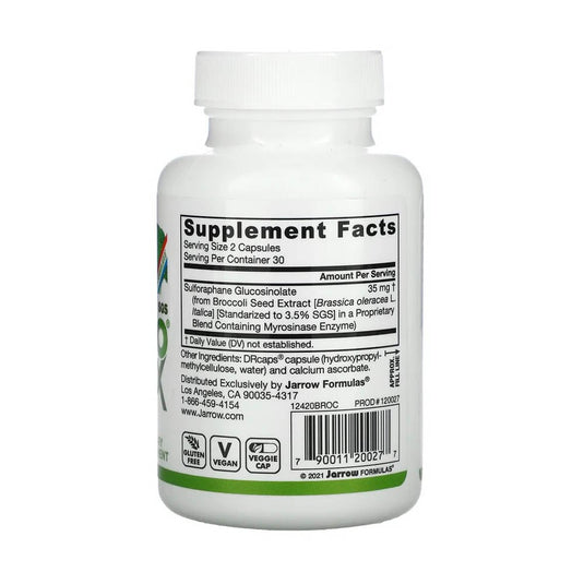 BroccoMax, (Sulforafan Glucozinolat), Jarrow Formulas, 60 capsule